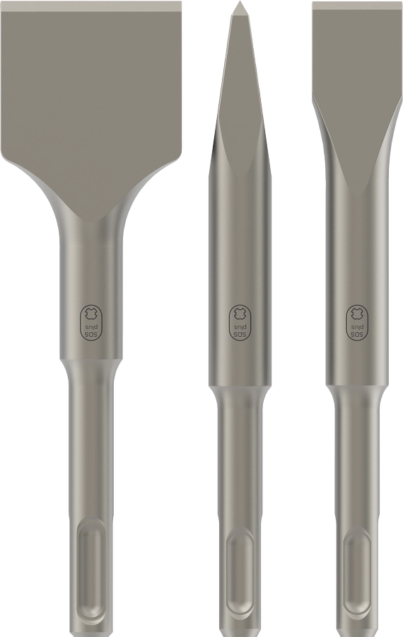 PRO SDS plus-4C Chisel Set image 1
