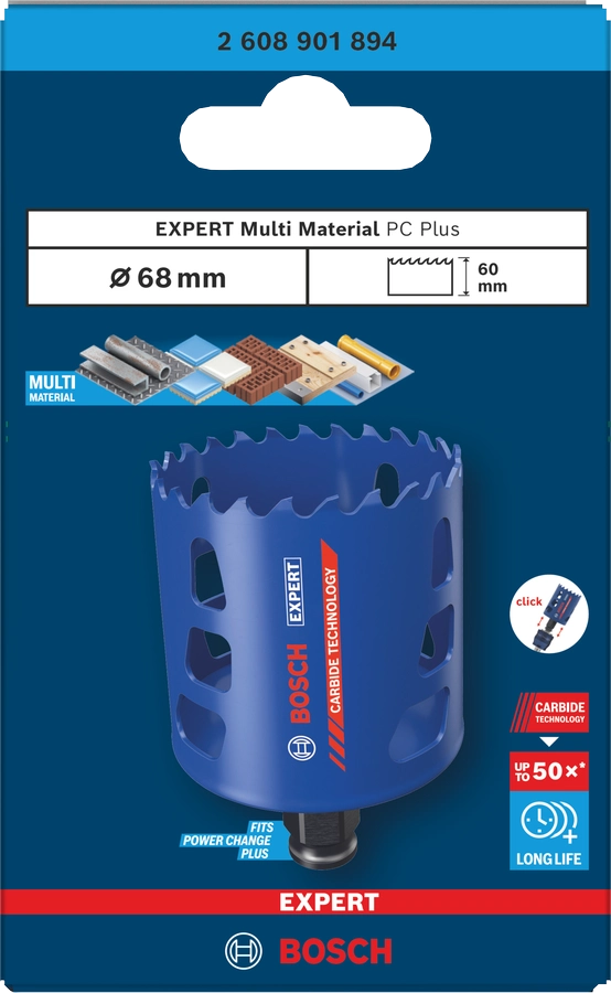 EXPERT Multi Material PC Plus Hole Saw image 2