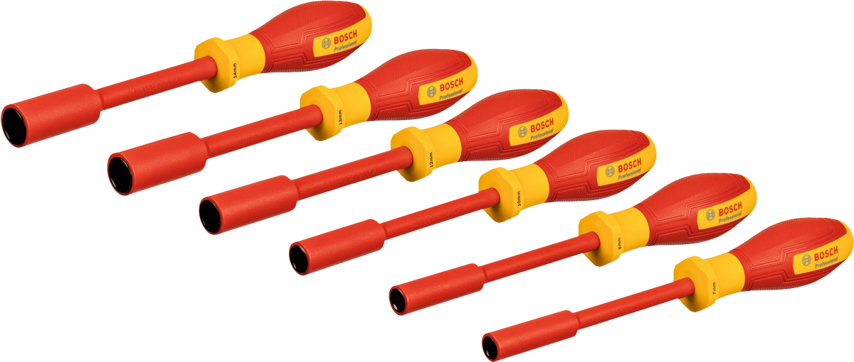 VDE Socket Wrench Set 6 pcs Professional image 1