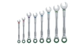 Ratchet Combination Wrench Set 8-Piece image 3