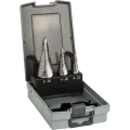 Bosch 3-piece HSS step drill bit set 4-12/4-20/6-30 product image 
