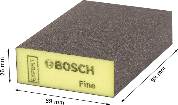 EXPERT S471 Standard Sanding Block 69 x 97 x 26 Fine