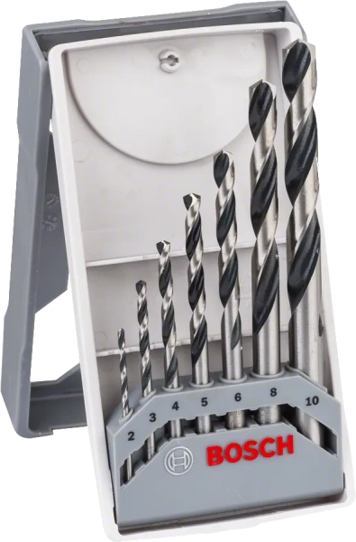 HSS Twist Drill Bit PointTeQ Set, 7-Pieces