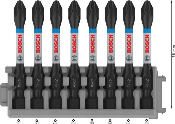 PRO Impact PH Screwdriver Bit PH2 55
