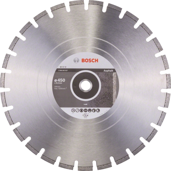 Standard for Asphalt Diamond Cutting Disc