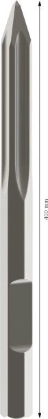 PRO HEX 28-5C Pointed Chisel 400 Hexagon