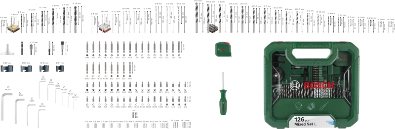 Accessory Set 126pc DIY Mix Set L image 4