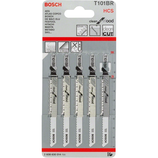 Jigsaw blade T 101 BR Bosch 