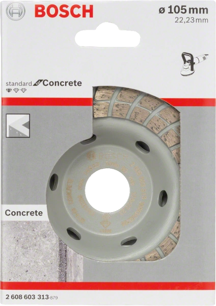 Standard for Concrete Turbo Diamond Grinding Head Bosch 