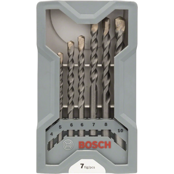 7-piece CYL-3 concrete drill bit set 4/5/6/6/7/8/10 mm Bosch 
