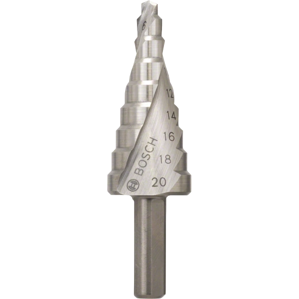 HSS step drill bits Bosch 