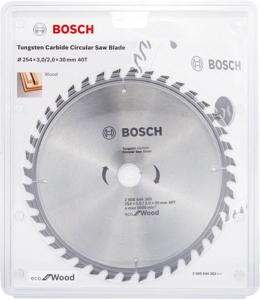 Eco for Wood Circular Saw Blade Bosch 