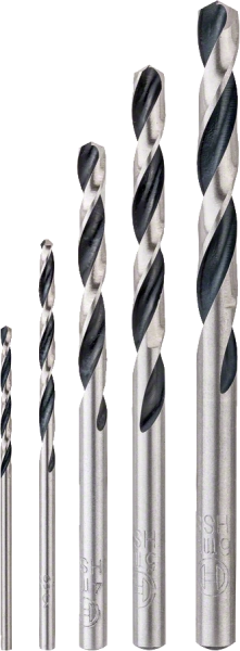 HSS Twist Drill Bit PointTeQ Set, 5-Pieces image 1