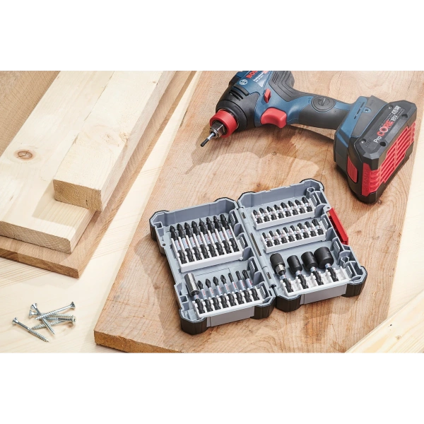 Impact Control Power Bit pack, 8-piece 4xH5, 4xH6 Bosch 