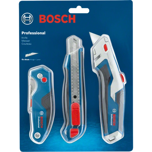 Knife Set 3pc Professional Bosch 