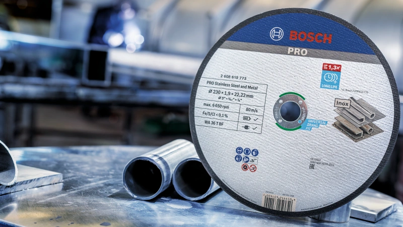 PRO Stainless Steel and Metal Bonded Cutting Disc Bosch 