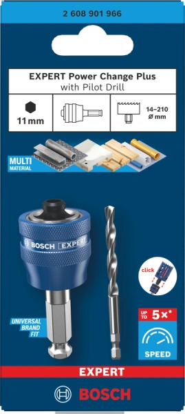 EXPERT Power Change Plus with Pilot Drill Bosch 