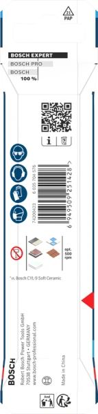 EXPERT HEX-9 Hard Ceramic Drill Bit Bosch