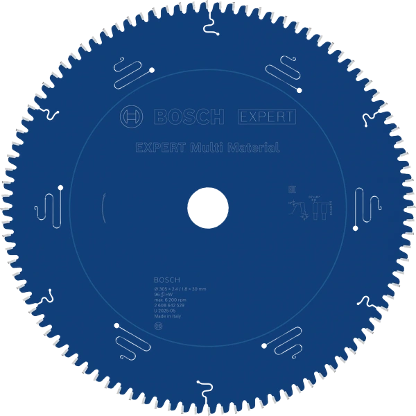 EXPERT Multi Material Circular Saw Blade, 305 x 2.4/1.8 x 30 mm, T96 Bosch