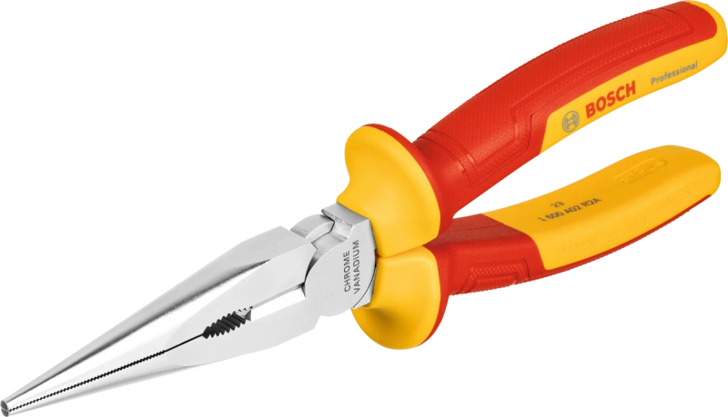 VDE Long Nose Pliers Straight 200 mm Professional image 1