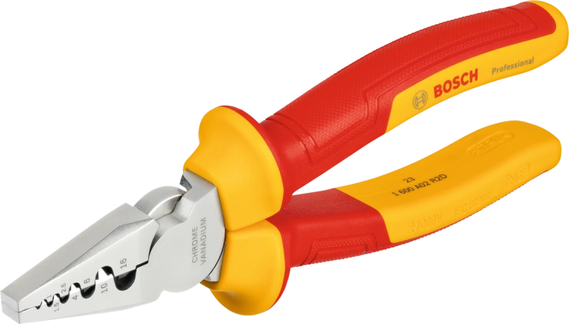 VDE Crimping Pliers 180 mm Professional image 1