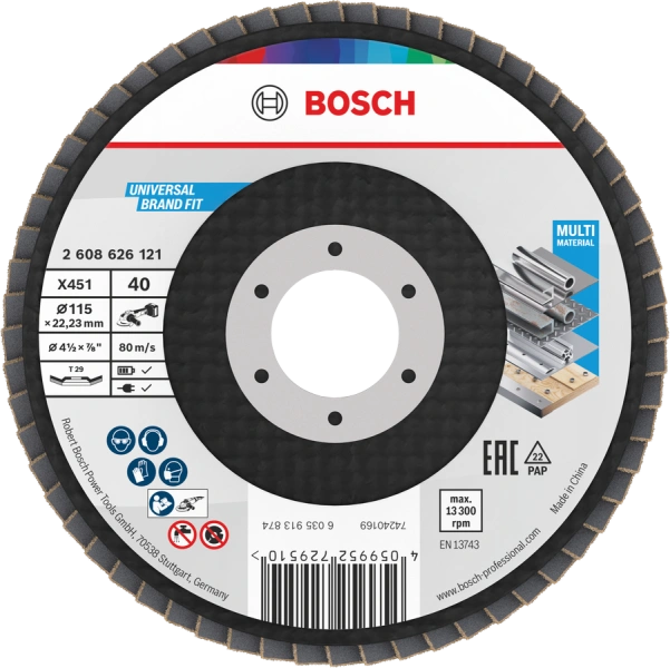 X451 Flap Disc Bosch