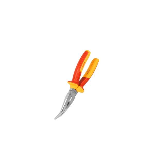 VDE Long Nose Plier bent 40° 200mm Professional