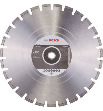 Standard for Asphalt Diamond Cutting Disc