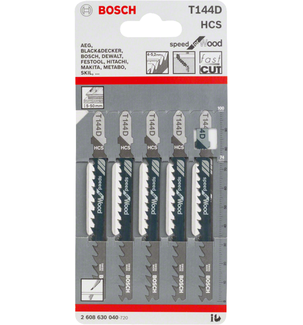T 144 D Speed for Wood Jigsaw Blade
