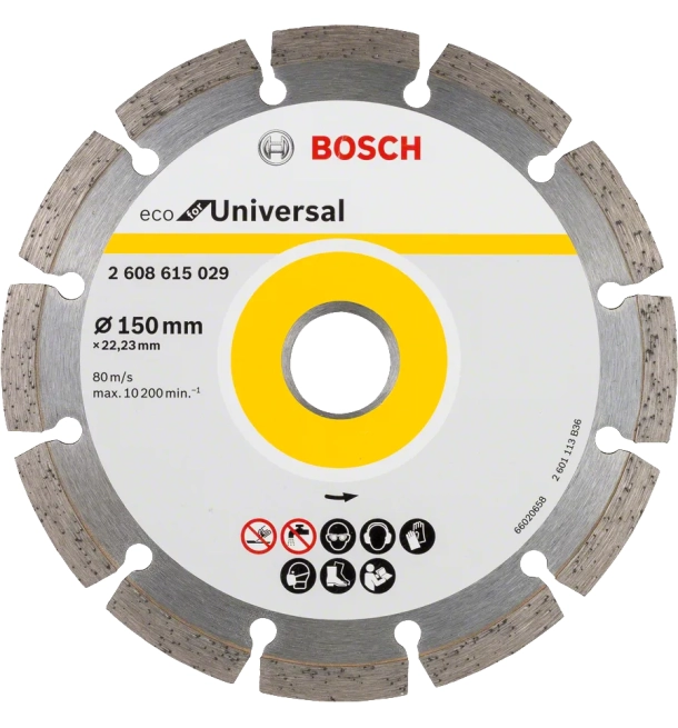 Eco for Universal Segmented Diamond Cutting Disc 150X2.1