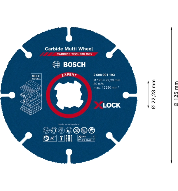 EXPERT Carbide Multi Wheel Cutting Disc