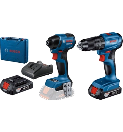 Combo Kit Impact Wrench GDR 18V-220 C + GSB 185-LI