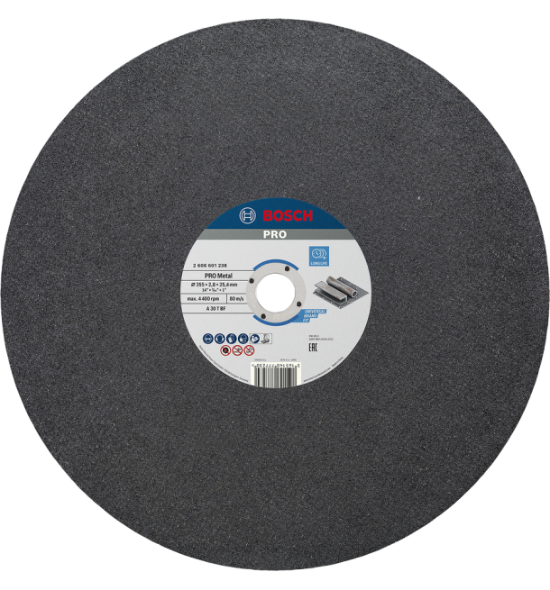 2608601238  PRO Metal Bonded Cutting Disc