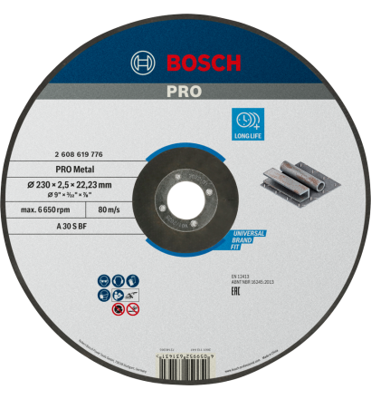 PRO Metal Bonded Cutting Disc