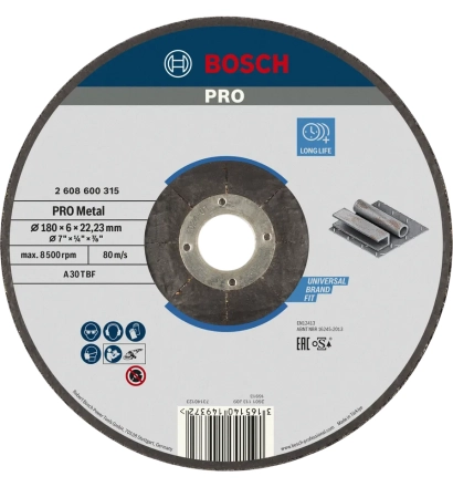 PRO Metal Bonded Grinding Disc