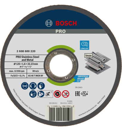 PRO Stainless Steel and Metal Bonded Cutting Disc