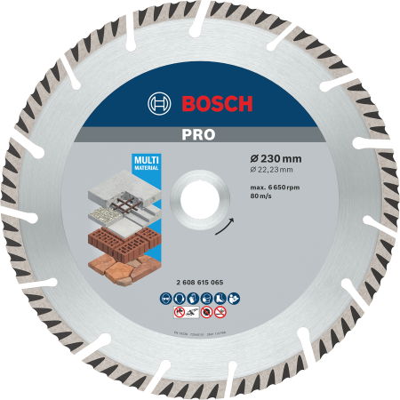 PRO Multi Material Diamond Cutting Disc