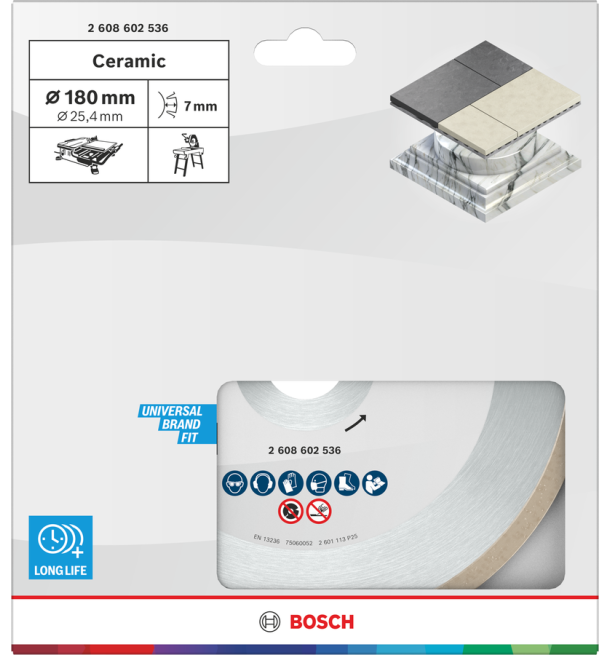 Ceramic Cutting Disc 180x1.6