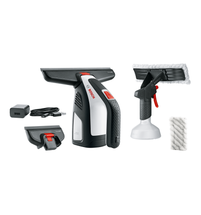 GlassVAC Solo Plus - With spray bottle