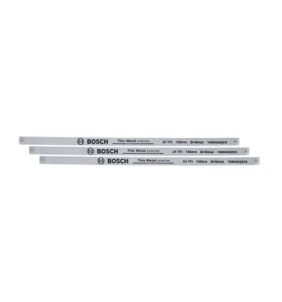 Hacksaw Blades 150mm 24TPI 3-Piece