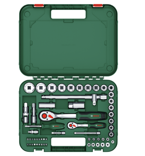 Ratchet Set 1/4" + 1/2"