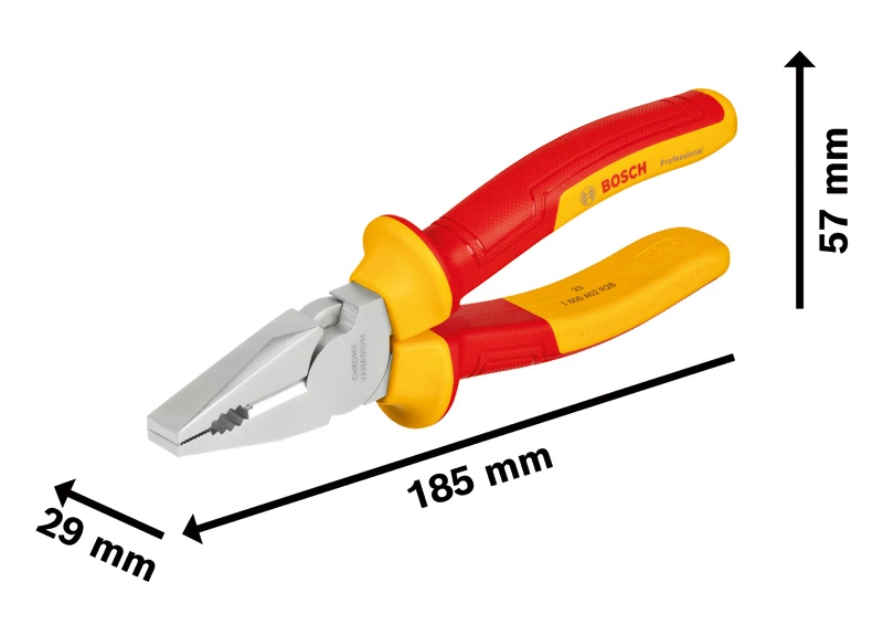 VDE Combination Plier 180mm Professional