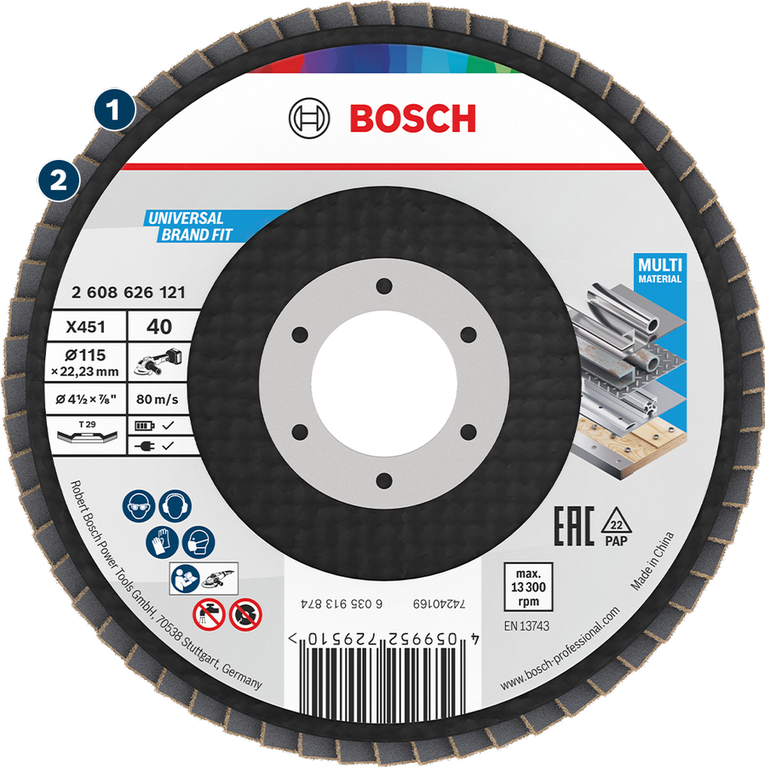 Reliable grinding and deburring metal